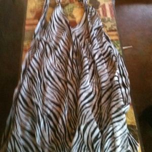 Fun long swimsuit cover