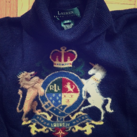 Ralph Lauren cashmere and wool sweater