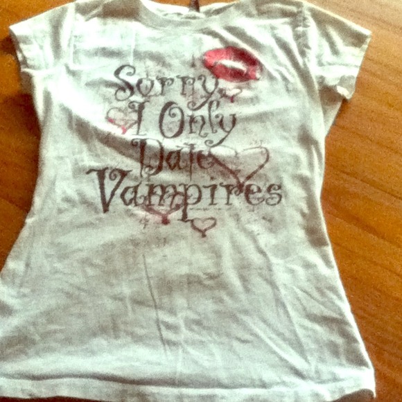 A cute vamp tee for young girls