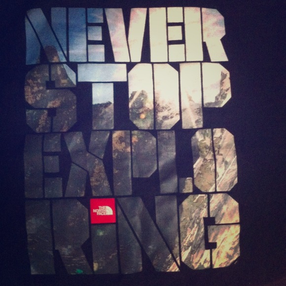 North face tshirt