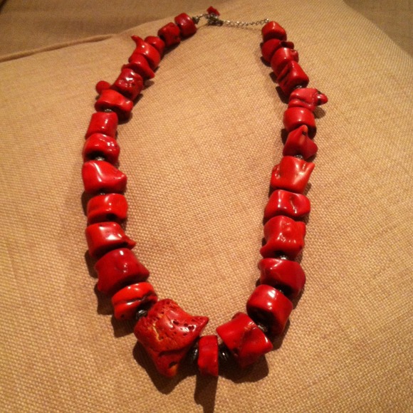 BUNDLE - Red stone necklace