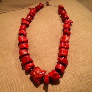 BUNDLE - Red stone necklace