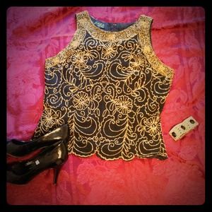 BUNDLE Reserved for UNO1LUV. Beaded top and Gown.