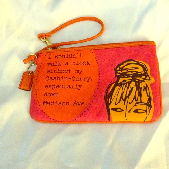 Limited Edition Bonnie Cashin Coach wristlet