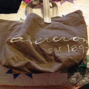 Abercrombie brown bag