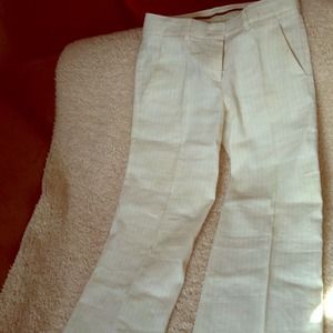 Theory white pants