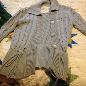 Hollister grey sweater