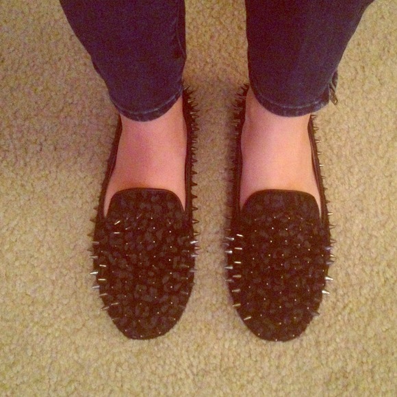 Shoes - Spiked Flats