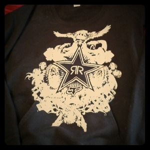 $$$SOLD$$$Fox Brand. Rock star  sweatshirt