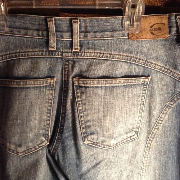 SALE🌷JUST CAVALLI 27 " WAIST JEANS $300 NEW-32" i - Picture 4 of 4