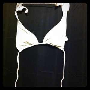 Ralph Lauren white swimsuit top