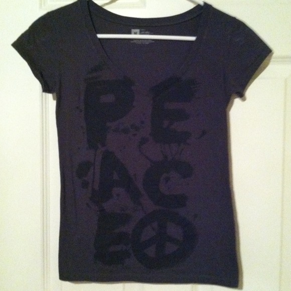 Printed Peace T-Shirt - Picture 1 of 1