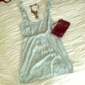 Bar III Aqua summer dress