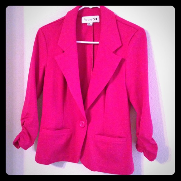 🚫🚫SOLD🚫🚫Hot Pink jacket