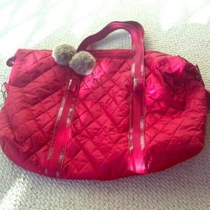 ❤BOGO❤ Large Red Quilted Bag