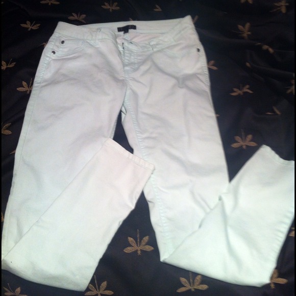 Sea Foam Green Skinny Jeans Sz 9 NWOT Nordstrom