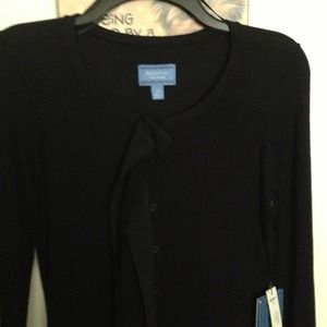 Black Vera Wang Sweater
