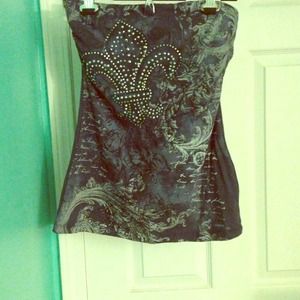 Vanity tube top, size M