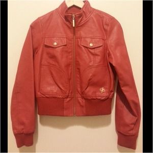 Red South Pole jacket. Extremely comfortable fit.