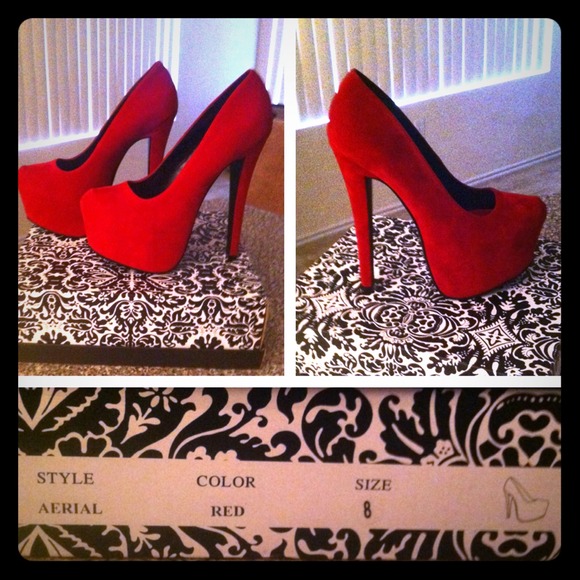 Hot Red Stilettos!