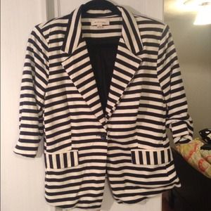 Striped Blazer