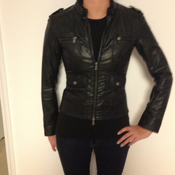 Reserved bundle Benetton 100% leather jacket