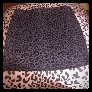 Cheetah print skirt