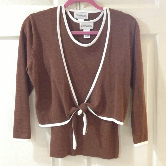 Chadwick's sweater set!
