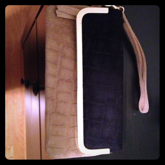 Reserved!!! Asos Black and Tan clutch!!