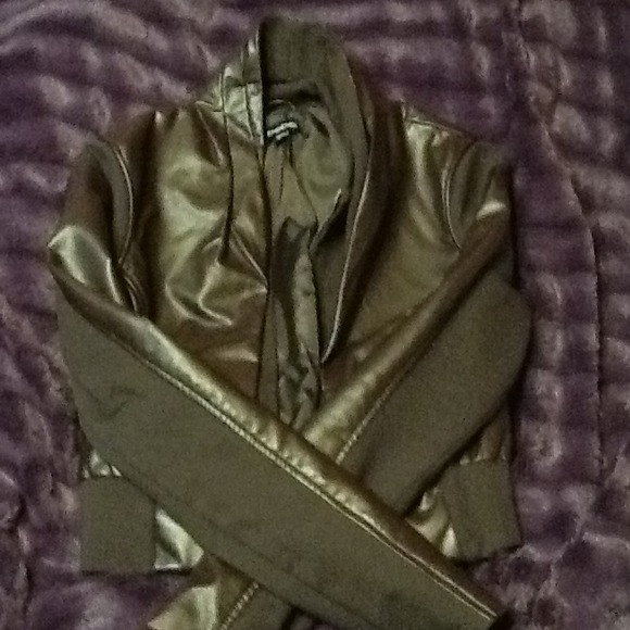 Reduced in price! Authentic Bebe leather jacket.