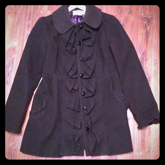 Black Pea Coat