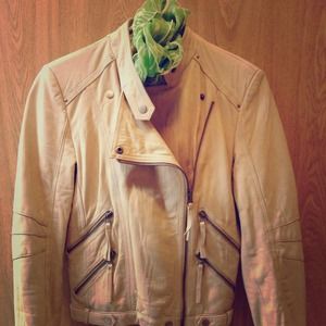 🏁Reserved🏁 Zara Asymmetrical Leather Jacket