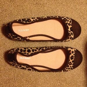 Old Navy Cheetah Flats