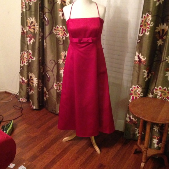 Red Bridesmaid dress