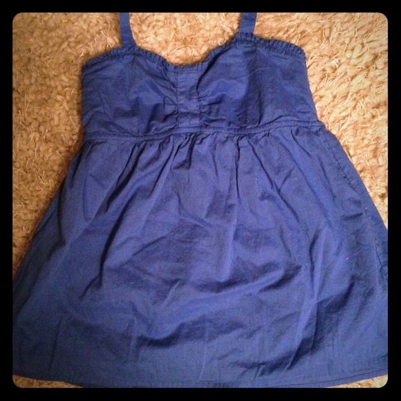 Royal blue halter!