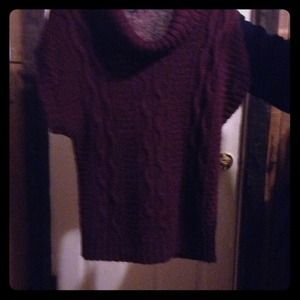 F21 short sleeve sweater