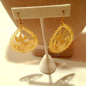 Vintage Traditional Swallow Love Earrings ✨🌟