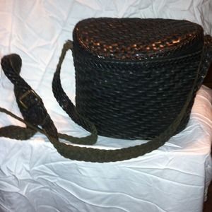 Franco Sarto basket-weave handbag REDUCED PRICE