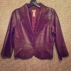 Brown Leather Jacket