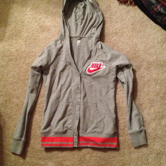 Nike Button Hoodie