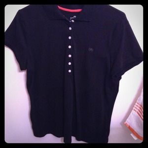 Black izod polo