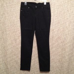 Black Straight Leg Jeans