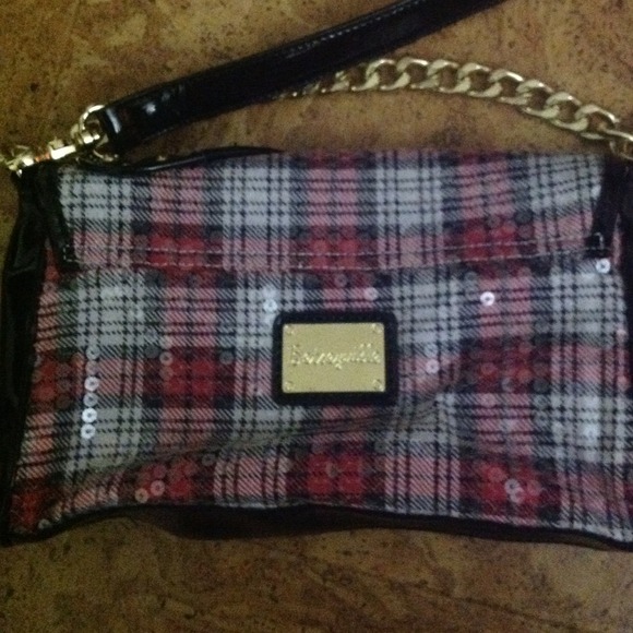 Betsy Johnson Sequined Evening Bag