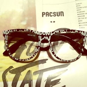 London love hipster glasses