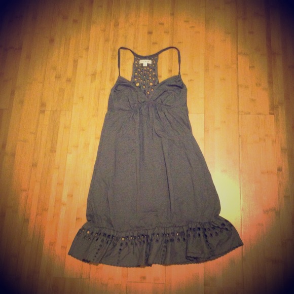 SOLD American Eagle gray lace dress