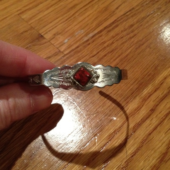 Sterling Silver Native Style Braclet