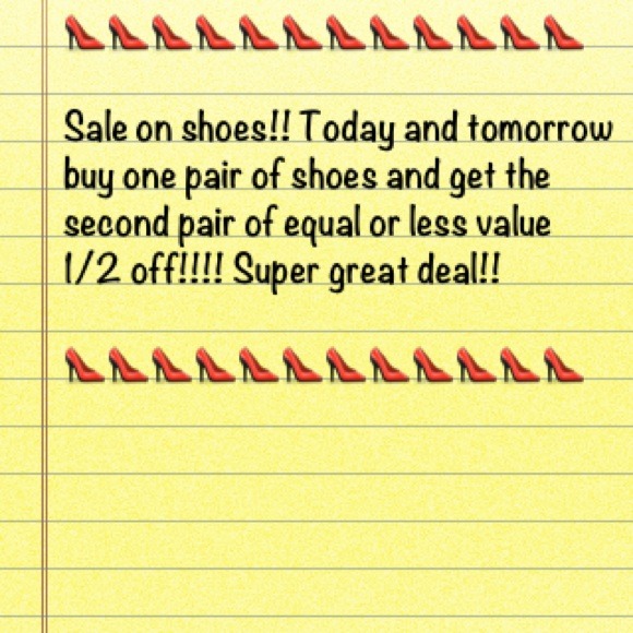 Shoe Sale!! - Picture 1 of 1