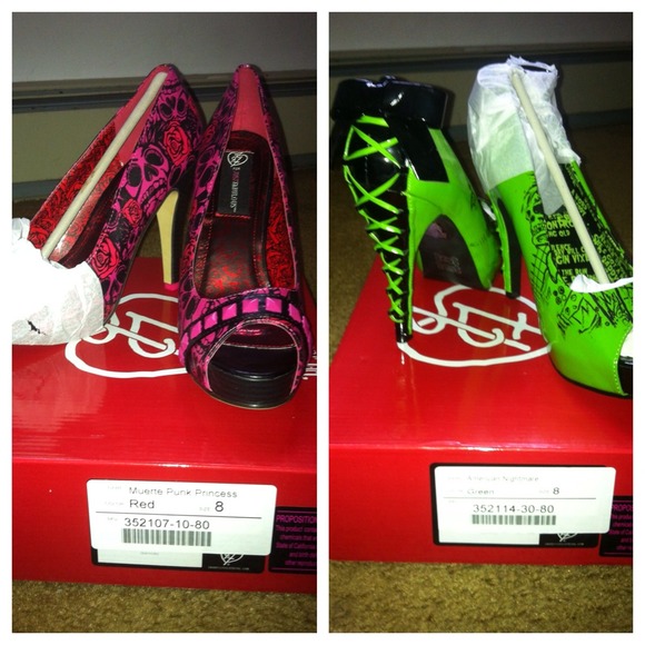 Bundle Of Iron Fist Heels!