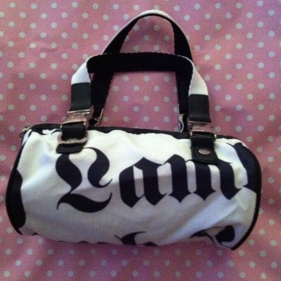 ❌SOLD - L.A.M.B. LeSportsac Barrel Clutch Handbag