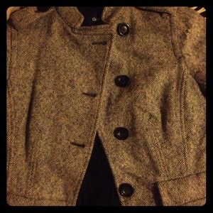 Gap tweed grey jacket.